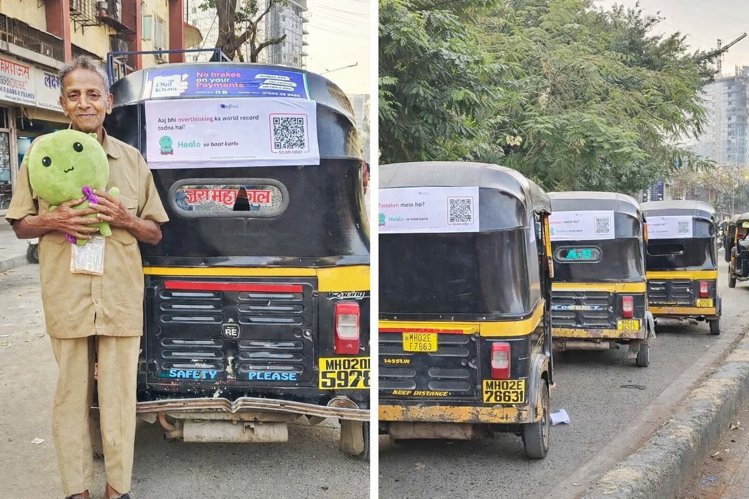 HealOnAuto Campaign Brings Mental Health Conversations to Mumbai's Streets