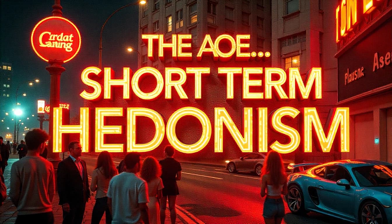 The Age of Short-Term Hedonism: What Are We Really Escaping From?